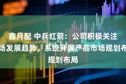 鑫月配 中兵红箭：公司积极关注市场发展趋势，系统开展产品市场规划布局